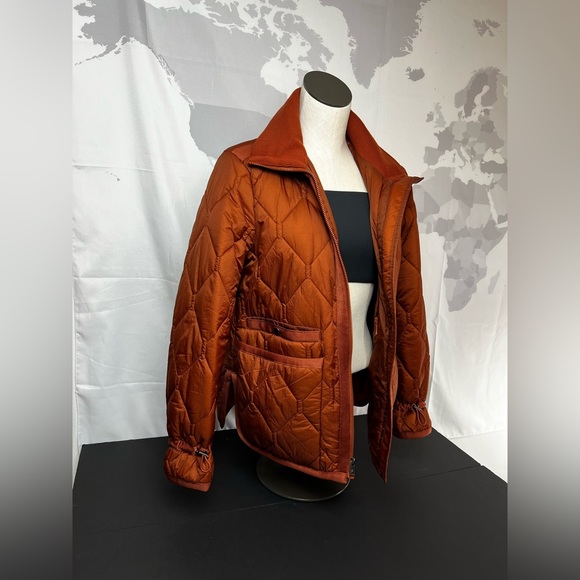 Women's Andrew Marc Sport Diamond Quilted Stand Collar Puffer Jacket Size Xs - Picture 6 of 11